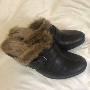 New b.o.c. Leather Clog